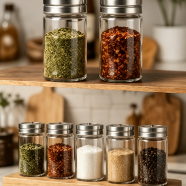 90ml Glass Seasoning Bottle Leak-Proof Kitchen Storage Essential