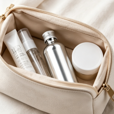 Silver-Plated Glass Essential Oil Bottle with Screw Cap Leakproof Aromatherapy Container 100ml
