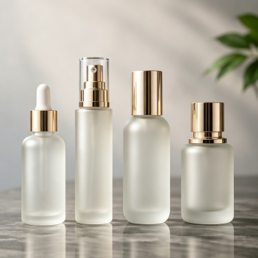 Why Do Cosmetic Brands Prefer Frosted Glass Bottles?