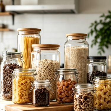Which Glass Jar Is Best for Dry Food Storage?