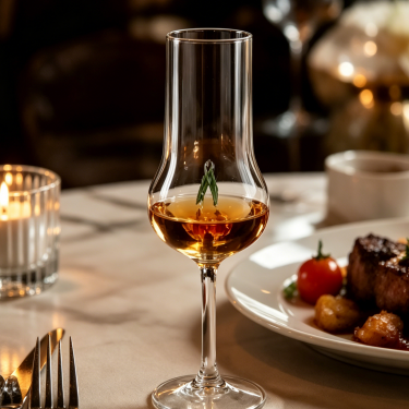 Hand Blown Crystal Glass Wine Tasting Goblet Elegant Stemware Cup for Whisky Brandy Cocktail Restaurant Bar Use