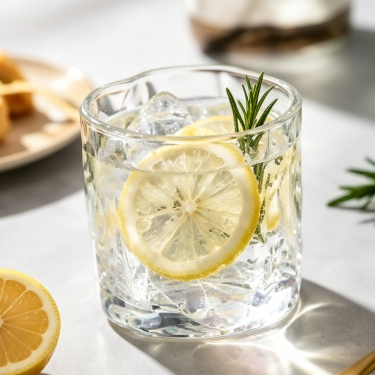 Premium Iridescent Glass Tumbler Handmade Crystal Texture Drinking Cup for Water Whiskey Juice Cocktails Home Bar Use