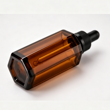 Amber Glass Essential Oil Dropper Bottle Pharmaceutical Aromatherapy Packaging Container Refillable Serum Cosmetic Glass Bottle 100ml