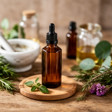 Amber Glass Essential Oil Dropper Bottle Pharmaceutical Aromatherapy Packaging Container Refillable Serum Cosmetic Glass Bottle 100ml