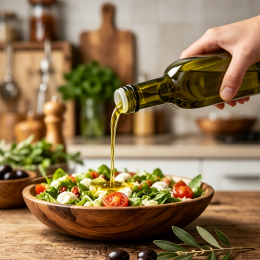 Premium Dark Green Glass Olive Oil Bottle Food Grade Empty Oil Vinegar Storage Bottle with Screw Cap for Kitchen Packaging