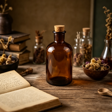 Amber Glass Reagent Bottle with Cork Stopper Chemical Storage Bottle for Laboratory Pharmaceutical and Scientific Applications