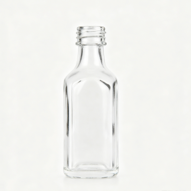 Premium 30ml Clear Glass Wine Bottle Mini Spirit Bottle Beverage Packaging Bottle with Screw Neck for Liquor Samples