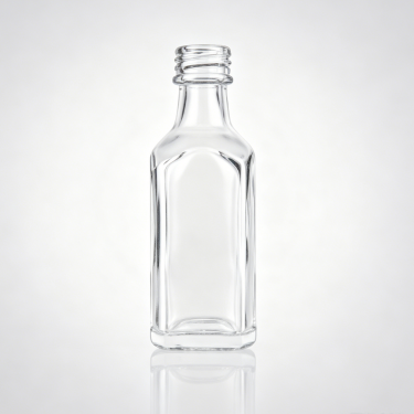 Premium 30ml Clear Glass Wine Bottle Mini Spirit Bottle Beverage Packaging Bottle with Screw Neck for Liquor Samples