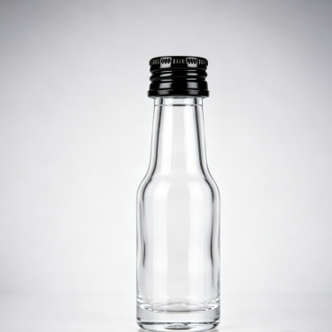 Premium Mini Glass Wine Bottle for Liquor Spirits Whisky Vodka Sample Packaging Food Grade Clear Glass Container