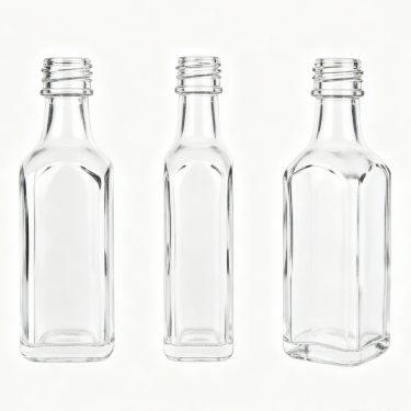 Premium 30ml Clear Glass Wine Bottle Mini Spirit Bottle Beverage Packaging Bottle with Screw Neck for Liquor Samples