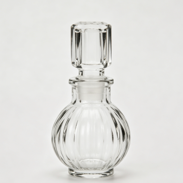 Elegant Clear Glass Mini Wine Bottle Decorative Spirit Bottle Small Liquor Packaging Bottle for Gifts Samples Display