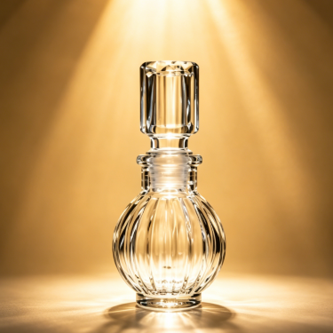 Elegant Clear Glass Mini Wine Bottle Decorative Spirit Bottle Small Liquor Packaging Bottle for Gifts Samples Display