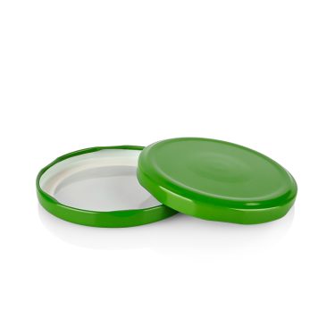 Round glass container wide mouth 240ml glass jar with 82mm twist off metal lid bulk