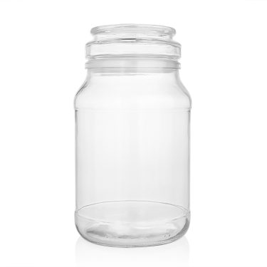 400ml 780ml 1500ml Glass empty freeze dried instant coffee jar with glass lid bulk