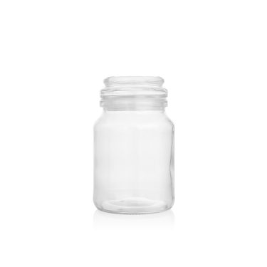 400ml 780ml 1500ml Glass empty freeze dried instant coffee jar with glass lid bulk