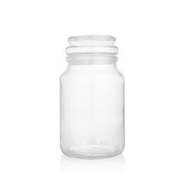 400ml 780ml 1500ml Glass empty freeze dried instant coffee jar with glass lid bulk