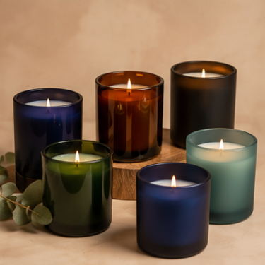 Are Colored Glass Candle Jars Better Than Clear Ones?