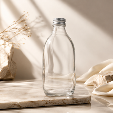 350ml Food Grade High Permeability Cold Brew Tea Glass Bottle For Wholesale Sale