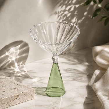 Gradient Stemmed Glass Champagne Wine Glass Creative Atmospheric High Grade Cocktail Glass For Bar Home Use