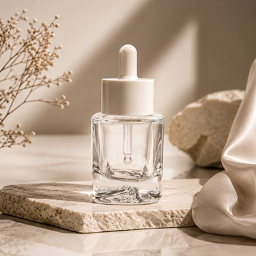 30ml Mountain Base Square Dropper Bottle – Essential Oil Cosmetics Packaging Bottle