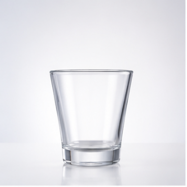 50ml 55ml 100ml 200ml Clear Glass Candle Jar For Scented Candle Making With Elegant Tapered Shape