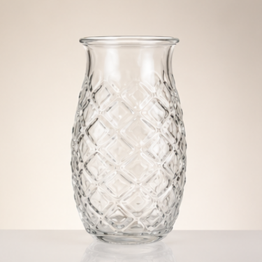 440ml Diamond Embossed Clear Glass Drinking Cup Elegant Vintage Glass Tumbler For Water Juice Coffee Tea Home Restaurant