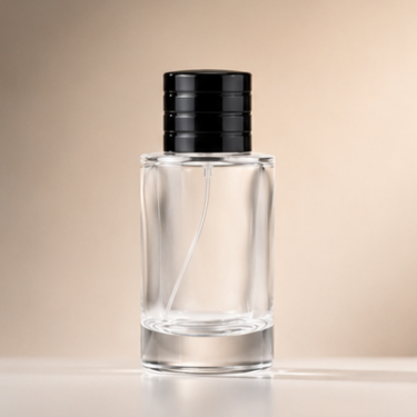 30ml 50ml 100ml Clear Glass Perfume Bottle Empty Refillable Fragrance Container Thick Bottom Screw Neck Cosmetic Packaging