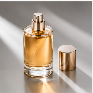30ml 50ml 100ml Clear Glass Perfume Bottle Empty Refillable Fragrance Container Thick Bottom Screw Neck Cosmetic Packaging