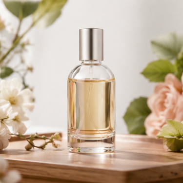 Premium Clear Glass Perfume Bottle with Silver Cap Refillable Fragrance Packaging Bottle for Perfume Essential Oil Cosmetic Use