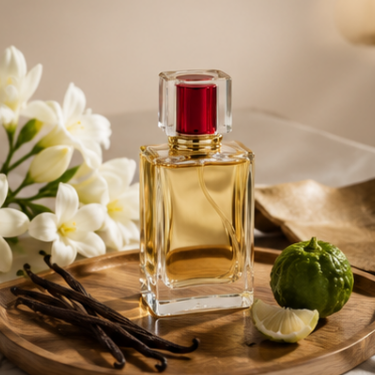 Luxury Rectangular Glass Perfume Bottle Empty Refillable Fragrance Bottle Thick Base Cosmetic Packaging Custom Perfume Glass Container