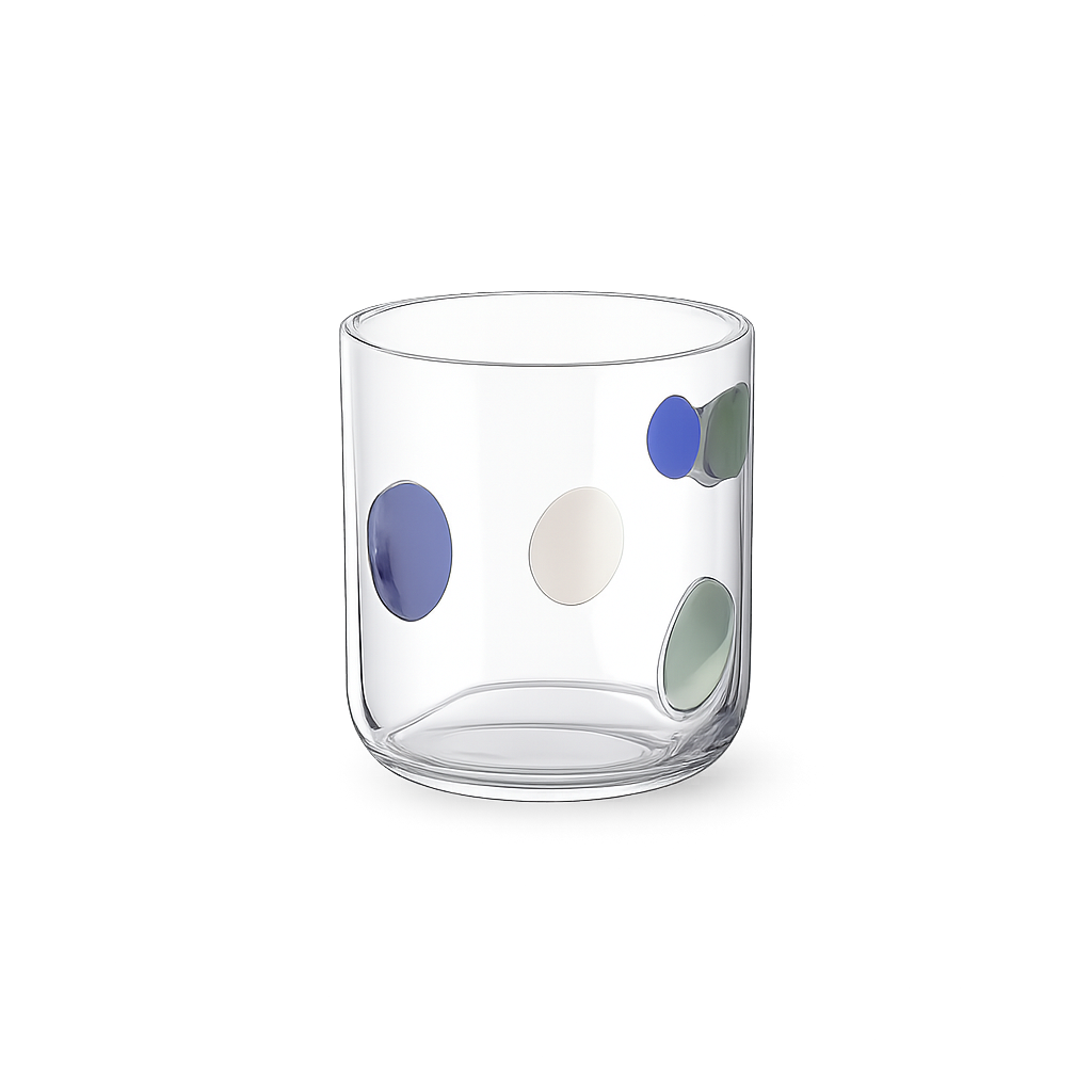 Creative Wide Mouth Glass Cups For Household Water Milkshake Juice Beverage Serving