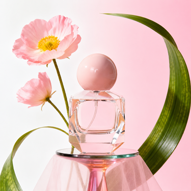 High End Glass Perfume Bottle 30Ml Empty Refillable Perfume Vial Luxury Special Shaped Crimp Neck Spray Bottle Full Set