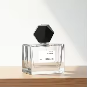 Recommend Luxury Perfume Bottle Square Perfume Glass Bottle 30ML 50ML 100ML Empty Clear Glass Perfume