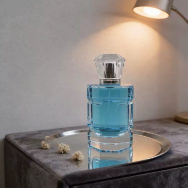 75ml Polished Multi Faceted Crystal Glass Perfume Bottle With Plastic Cap Custom Logo For Gift Wholesale
