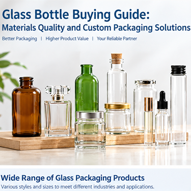 Glass Bottle Buying Guide: Materials Quality and Custom Packaging Solutions