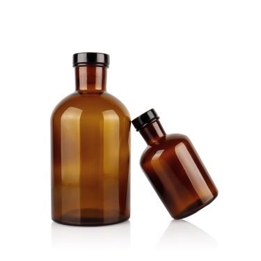 Bulk 250ml 1000ml Amber Glass Reed Diffuser Bottle with Polymer Stopper for Home Fragrance and Custom Wholesale Packaging